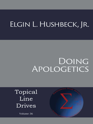 cover image of Doing Apologetics